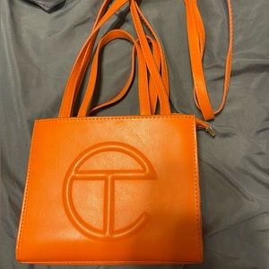 Orange Telfar Purse